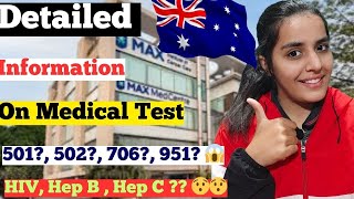 Medical Test for Visa Australia Medical Test  Complete medical test process Visa Anu Dahiya Vlogs [upl. by Oicnerolf]