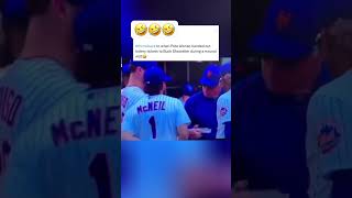 Buck Showalter was mind blown 🤣 shortsviral baseball mlb mets [upl. by Nisay]