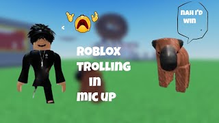 Trolling as a Capybara Roblox [upl. by Adlanor339]