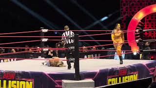 FULL MATCH  Kris Statlander vs Ashley Vox live  AEW Collision taping 11072024 [upl. by Shirlene]