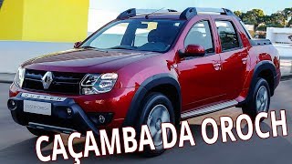 Tamanho da Caçamba da Renault Oroch [upl. by Eem]