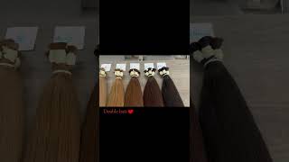 Double hair hairextensions wholesale [upl. by O'Grady]