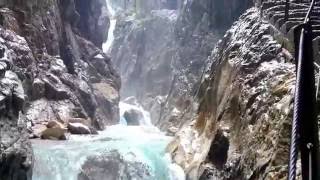 Höllentalklamm in Grainau an der Zugspitze GarmischPartenkirchen [upl. by Chariot]