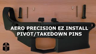 Aero Precision EZ Install PivotTakedown Pin Set [upl. by Anelrihs]