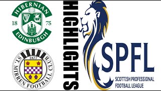 Hibernian vs St Mirren 12 Highlights  Premiership 20242025 [upl. by Aztiley]