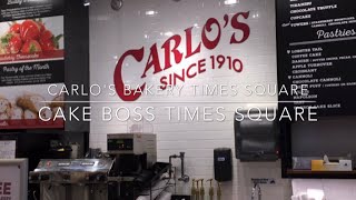 Carlos Bakery Times Square  Cake Boss  New York [upl. by Akinahc]