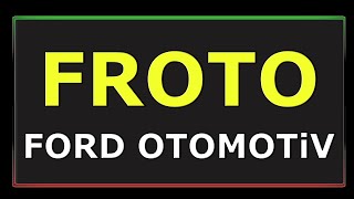 FROTO  Ford Otomotiv Hisse Yorum Analiz [upl. by Naoma938]