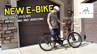 Tons of Features Only 850 HeyBike Cityscape EBike Impressions and Unboxing [upl. by Tawney435]