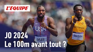 JO 2024  Le 100m lépreuve reine des Jeux Olympiques [upl. by Reldnahc]