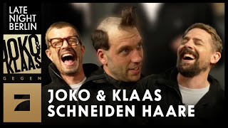 Strafe Joko amp Klaas eröffnen eigenen Friseursalon  Late Night Berlin [upl. by Anairdna868]