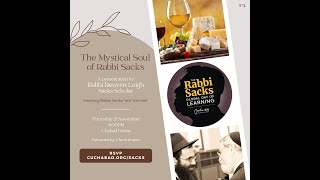 The Mystical Soul of Rabbi Sacks [upl. by Ardnasirk263]