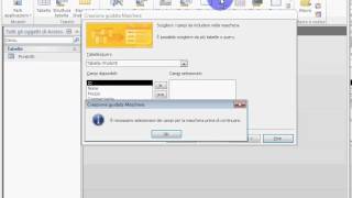 10Access da zero Creare una maschera con la creazione guidata [upl. by Bullard252]