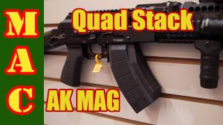 SHOT Show  US PALM Quad Stack AK Mag [upl. by Teik]