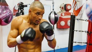 IN THE BAG Eubank Jr looking READY FOR DeGALE  Media workout [upl. by Sam]