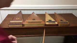 Bowed Psaltery comparison [upl. by Shelley]