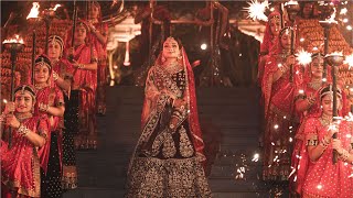 Royal Indian Bride Entry 2021  Varmala Entry  Aamby Valley City  The Weddingwale [upl. by Mychael]