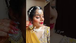 karwachauth2024 look festival makeup [upl. by Ybbil681]