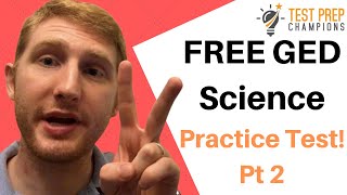 FREE GED Science Practice Test 2024 Part 2 [upl. by Lapham]