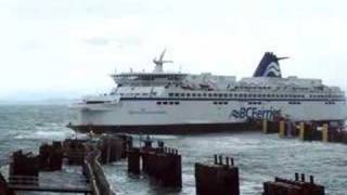 SoBC Leaving Tsawwassen During Storm Surge [upl. by Myriam172]