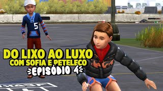 Fui EXPULSA da casa do Pedro 04 Do lixo ao luxo The Sims 4 [upl. by Eecyak]