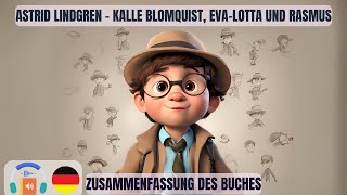 Astrid Lindgren  Kalle Blomquist EvaLotta und Rasmus  Zusammenfassung des Buches [upl. by Suoicul]