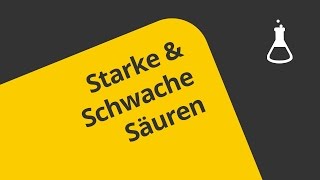 Chemie Säurestärke und pKsWert  Chemie  Allgemeine und anorganische Chemie [upl. by Atalee]