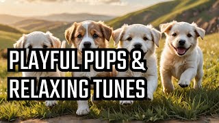 Puppies Playing in the Most Soothing Music Ever Created [upl. by Everrs]