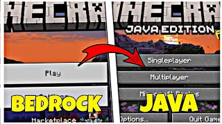 🔥These 5 Settings Make Your Minecraft PE To Java Edition 😍 [upl. by Lesh711]