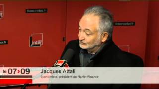 Jacques Attali  quotNattendez plus rien de lÉtat prenez votre vie en mainquot [upl. by Yaral]