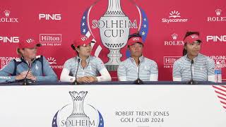 US Team Saturday Press Conference [upl. by Einatirb]