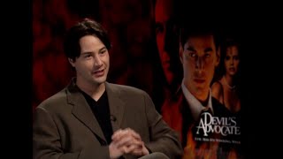 1997 Keanu Reeves  The Devils Advocate  Interview [upl. by Dadirac]