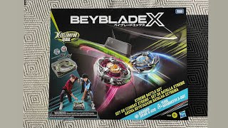 Beyblade X Hasbro XTreme Battle Set Unboxing Review and Testings [upl. by Aidnic]