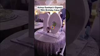 Bishop Oyedepos Gigantic 70th Birthday Cakes ChurchGist BishopDavidOyedepo [upl. by Neron]