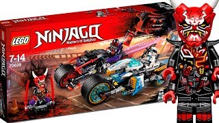 LEGO Ninjago 70639 Уличная погоня  Street Race of Snake Jaguar  LEGO ОБЗОР [upl. by Suoivatnom]