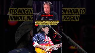 Joe Rogan talks with Ted Nugent shortvideo short new joerogan fyp [upl. by Laeira]