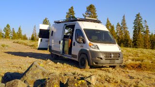 Vanlife Tour  How to WorkLive Off the Grid  Mobile Studio  OffRoad Camper Van [upl. by Rriocard]