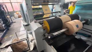 Flexo printing machine for jumbo paper reel [upl. by Jacoba]