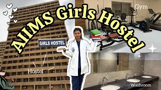 AIIMS Deoghar girls Hostel 👩‍⚕️🫣🩺  Hostel Room tour🏥Mess tour of AIIMS mbbshostel aiimshostel [upl. by Rattray]