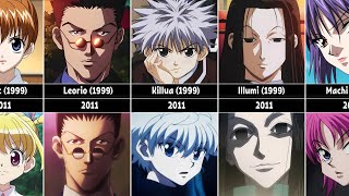 Hunter x Hunter Characters Changes After Remake 1999 vs 2011 [upl. by Spring]