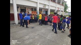 Drone Demonstration at PM SHRI Kendriya Vidyalaya Panagarh [upl. by Nolyarb164]