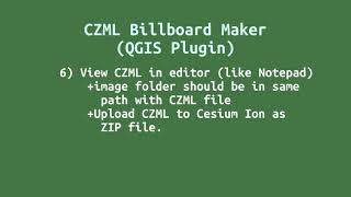 CZML Billboard Maker Tutorial [upl. by Nitsur20]