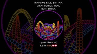 Sailor Song  Bouncing Ball Cover oddlysatisfying simulation bouncingball [upl. by Yunick]