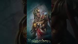 EPIMETHEUS  GREEK TITAN OF AFTERTHOUGHT shorts [upl. by Lara]