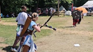 Arm24  Archery  Armageddon 2024 Belegarth Archer and Shieldsman Competition [upl. by Worden]