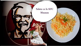 Salată de varză ca la KFC  salată Coleslaw [upl. by Nomahs945]