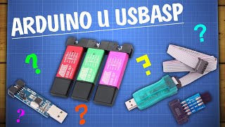 Работа с программатором USBAsp в Arduino IDE [upl. by Bronwen]