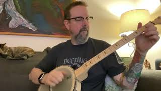 Lynchburg Town  Clawhammer Banjo [upl. by Ahsrav39]