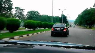 C63 AMG vs ISF C63 ISF driving around in Abuja Nigeria [upl. by Ormand]