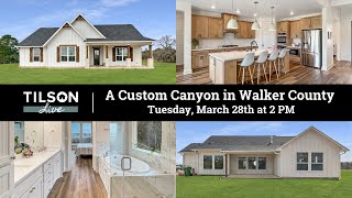 Tilson Live A Custom Canyon in Walker County  March 28 2023 [upl. by Clary]