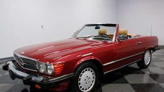 3935 CHA 1989 Mercedes Benz 560SL [upl. by Naehs]